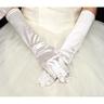 Terylene Elbow Length Glove Simple / Gloves With Solid Wedding / Party Glove