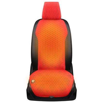 Car Heating Massage Seat Cushion, Adjustable Temperature, Universal Fit, Powerful Warm Mat for All Cars