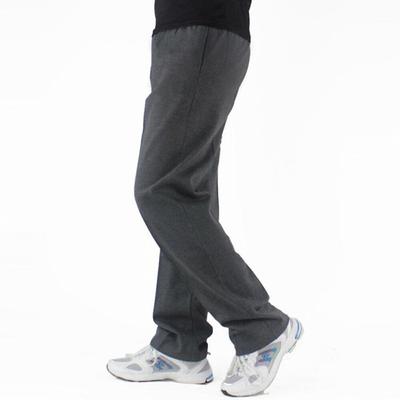 Men's Fleece Pants Sweatpants Joggers Trousers Straight Leg Sweatpants Elastic Waist Straight Leg Solid Color Plain Breathable Comfortable Full Length Sports Outdoor Daily Wear Casual / Sporty