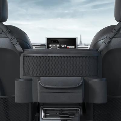 Car Handbag Holder Between Seats Large Capacity Car Purse Holder Automotive Consoles Organizers For Document Phone Storage Car Organizer