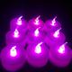 LED Candles Tea Lights Flameless Candles Christmas Decoration LED Candles Pack Lasts 2X Longer Realistic Tea Lights Tealights Battery Operated Candles Unscented Batteries Included 12/24/50