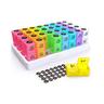 One Month Pill Organiser 32 days AM/PM Lids Medicine/Tablet storage Box