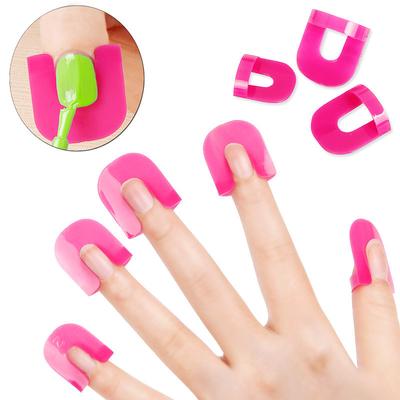 26pcs sets creative nail art polish protector tools nail manicure diy tools
