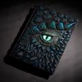 Vintage 3D Dragon Embossed Notebook A5 Diary Hand Account Journals Book Planner Notepad Office Stationery Supplies Gifts