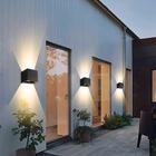 LED Outdoor/Indoor Wall Light IP65 12W 6000K White 3000K Warm Adjustable Beam Angle Waterproof 1000lm Sconce Fixture for Home Garden