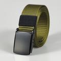 Men's Belt Tactical Belt Nylon Web Work Belt Black Yellow Nylon Military Army Plain Daily Wear Going out Weekend