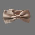 Men's Basic Party Bow Tie - Solid Colored Men Satin Bowtie Classic Party Bow Tie Pre-Tied Formal Tuxedo Bow tie Adjustable