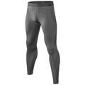 Men's Compression Pants Running Tights Leggings Base Layer Athletic Spandex Breathable Moisture Wicking Soft Fitness Gym Workout Running Sportswear Activewear Solid Colored Black White Red