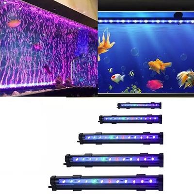 LEDPlantsGrowingLightsFishTankLightColorfulBubbleSmallClipLightsAquariumBarStripLampWaterproofDecorTubeLamp