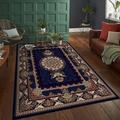 Area Rug Carpet Exotic Ethnic Style Floor Mat American Persian Multicolored Flowers in Retro Style Living Room Hotel Homestay Home Bedroom Full Carpet