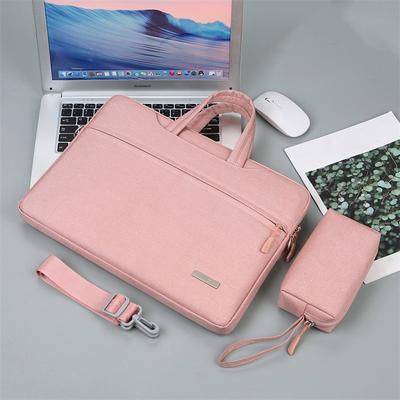 Laptop Briefcases 12 13.3 14 inch Compatible with Macbook Air Pro, HP, Dell, Lenovo, Asus, Acer, Chromebook Notebook Waterpoof Oxford Cloth Solid Color for Travel Colleages Schools
