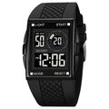 SKMEI Fashion Digital Watch Men LED Light Electronic Movement Male Clock Sport 3Bar Waterproof Countdown Wristwatch