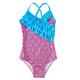 Girl's Swimsuit Big Girl's Ruffled One-Piece Swimsuit Quick Drying Children's Swimsuit