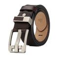 Men's Leather Belt Classic Jean Belt Black Coffee Dermis Retro Traditional Plain Daily Wear Going out Weekend