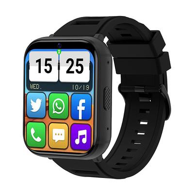 696 PG668 Smart Watch 2.08 inch 4G LTE Cellular Smartwatch Phone Bluetooth 4G Pedometer Activity Tracker Heart Rate Monitor Compatible with Android iOS Women Men GPS Hands-Free Calls Media Control IP