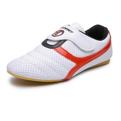 Taekwondo Shoes – Lightweight White Martial Arts Training Sneakers with Breathable Design Non-Slip Sole for Kids Adults