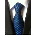 Men's Work Wedding Gentleman Necktie - Jacquard Formal Style Modern Style Jacquard Classic Mens Gentleman Necktie Party Red tie necktie polka dots