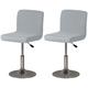 2 Pcs Stretch Bar Stool Cover Pub Counter Stool Chair Slipcover Square Swivel Barstool Shell Chair Cover for Dining Room Cafe Seat Cover Protectors Non Slip