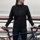 WOSAWE Cycling windbreaker Women's waterproof windproof bicycle reflective long-sleeved cycling suit