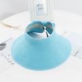 14 Colors Summer Folding Empty Top Hat Straw Hat Sun Hat Beach Hat Sunshade Sun Hat Panama Women's Men's Straw Hat