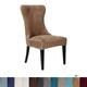 Stretch Armless Wingback Chair Cover Armchair Cover Reusable Wingback Side Chair Velvet Slipcovers Accent Chair Covers for Dining Room Banquet Home Decor