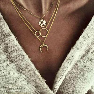 Women's necklace Chic Modern Street Geometry Necklaces / Gold / Silver / Fall / Winter / Spring