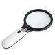 New Upgrade 3X 45X Handheld Magnifier 3 LED Light Reading Magnifying Glass Jewelry Repair Tool Jewellery Loupe