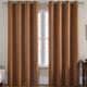 Grey Blackout Curtain 1 Panel Grommet Thermal Insulated Room Darkening Curtains for Bedroom and Living Room
