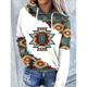 hoodies for women pullover graphic,womens long sleeve hoodie aztec geometric print drawstring color block hooded sweatshirt pullover tops with pockets