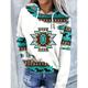 hoodies for women pullover graphic,womens long sleeve hoodie aztec geometric print drawstring color block hooded sweatshirt pullover tops with pockets