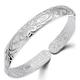 Women's Bracelet Bangles Flower Ladies Italian everyday Sterling Silver Bracelet Jewelry Silver For Casual Daily Sports