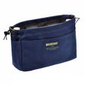 Women's Tote Makeup Bag Cosmetic Bag Canvas Travel Foldable Blue Green Beige