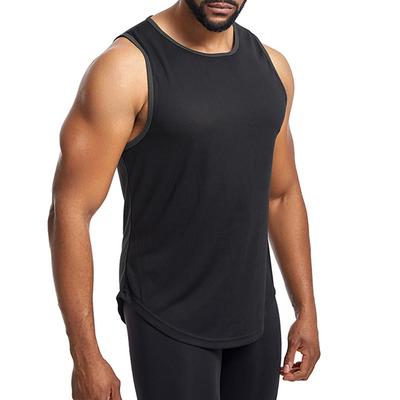 Men's Tank Top Fitness Tank Tank Undershirt Crew Neck Sleeveless Sport Casual Daily Gym Breathable Soft Plain Black Yellow Activewear Fashion Basic