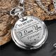 Pocket Watch for Men Analog Quartz Tonneau Vintage Magnetic Metal Design Quartz Pocket Watches Necklace Fob Watches Chain Pendant Watch Unisex Gift