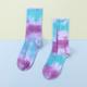Women's Crew Socks Work Daily Holiday Multi Color Cotton Simple Casual Vintage Retro Washable 1 Pair