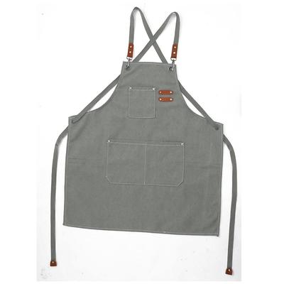Chef Apron For Women and Men, Kitchen Cooking Apron, Personalised Gardening Apron with Pockets,Adjustable Strap For Carpenters, Mechanics, Painters