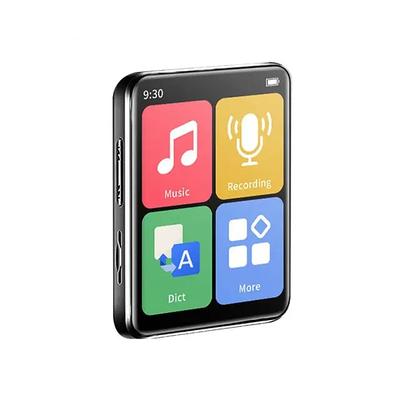 3.0 inch Met Bluetooth 5.2MP3 Speler Full Touch Screen MP4 Player Muziekspeler Met Ingebouwde speaker Fm Radio Recorder Video