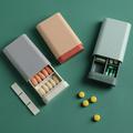 Small Mini Small Medicine Box Portable And Sub Packed Small Box For 7-day Charging Sealed And Stored With Pill Box