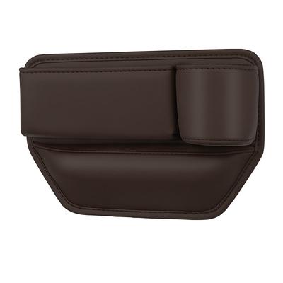 Car Seat Gap Storage Box Waterproof Leather Seat Gap Filler Console Side Organizer Bag Car Interior Accessories