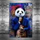 Wall Art Canvas Prints Posters Painting Mr.Panda Quote Artwork Picture Home Decoration Décor Rolled Canvas No Frame Unframed Unstretched