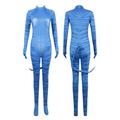 The Way of Water Neytiri Jake Sully Zentai Suits Cosplay Costume Men's Women's Movie Cosplay Blue Leotard / Onesie Halloween Carnival Polyester World Book Day Costumes