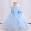 New child flower girl one-year-old dress birthday full moon misty gauze princess dress girls party dresses