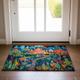 Colorful City Doormat Non-Slip Oil Proof Rug Indoor Outdoor Mat Bedroom Decor Bathroom Mat Entrance Rug Door Mat