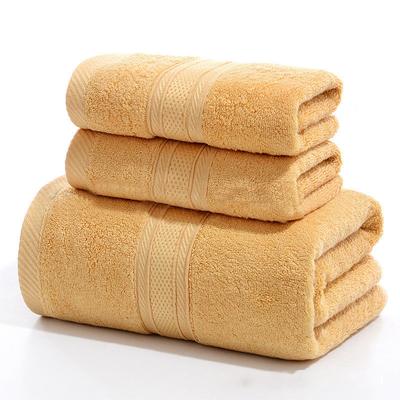 100% Bamboo Fiber Soft And Absorbent Solid Color Hand Towel Or Face Towel For Home Bathroom
