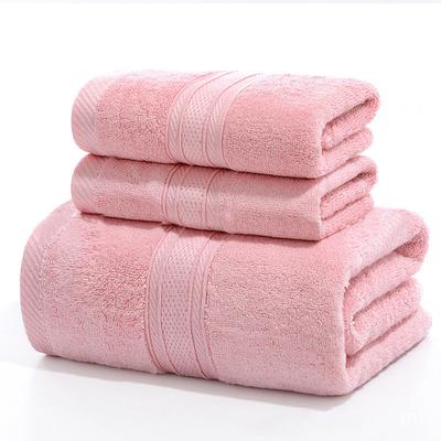 100% Bamboo Fiber Soft And Absorbent Solid Color Hand Towel Or Face Towel For Home Bathroom