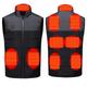 Heated Vest for Women Men 4/9/11 Areas Winter USB Electric Heated Jackets Washable Heating Vest Warm Thermal Waistcoat For Camping Outdoor Hunting