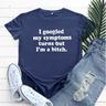 funny saying tees 100% Cotton women i googled my symptoms printed casual short sleeve t-shirts tops (a-dark green, l)