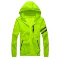 Men's Windbreaker Running Skin Jacket Pocket Full Zip Long Sleeve Outerwear Street Athletic Waterproof UV Sun Protection Windproof Fitness Gym Workout Running Sportswear Activewear Solid Colored