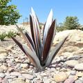 Tequila Rustic Sculpture, DIY Metal Agave Plant,Rustic Hand Painted Metal Agave,Garden Yard Art Decoration Statue Home Decor for Yard Stakes,Garden Figurines,Outdoor Patio