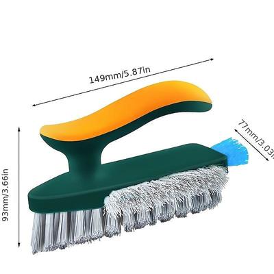 Toilet v-shape corner brush Gap cleaning between The Floor And floor